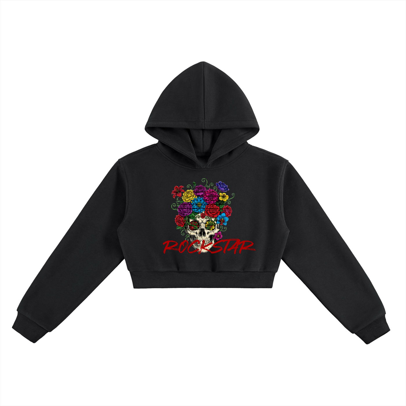 Essential Cropped Hoodie