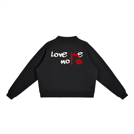 Essential Fleece Mock-Neck Crew Sweatshirt