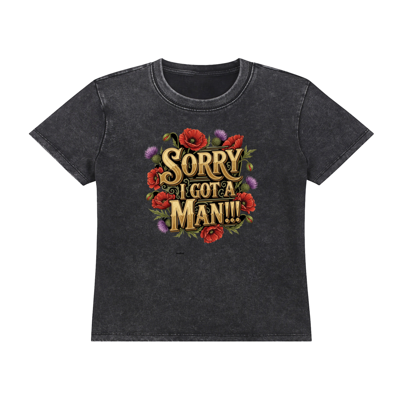 Vintage Wash Drop Shoulder T-shirt