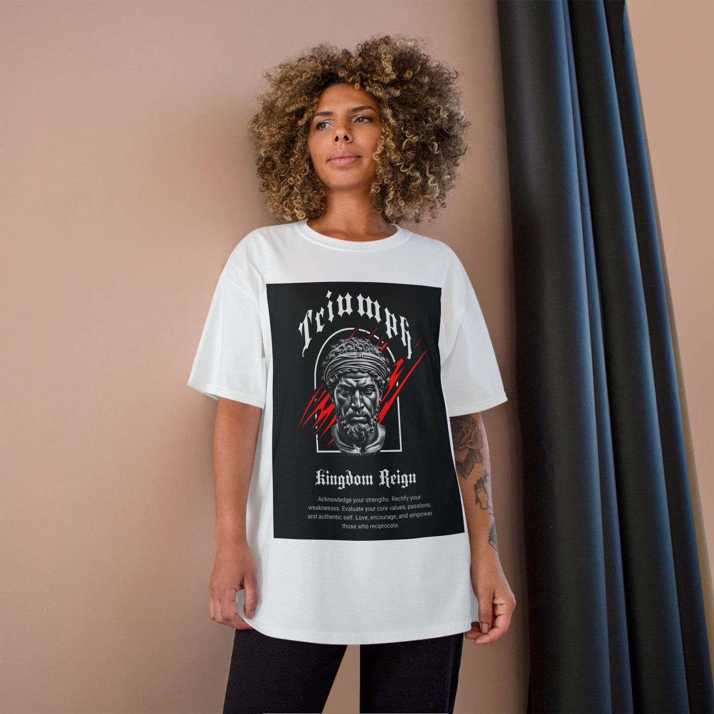 Triumph Kingdom Reign Champion T-Shirt