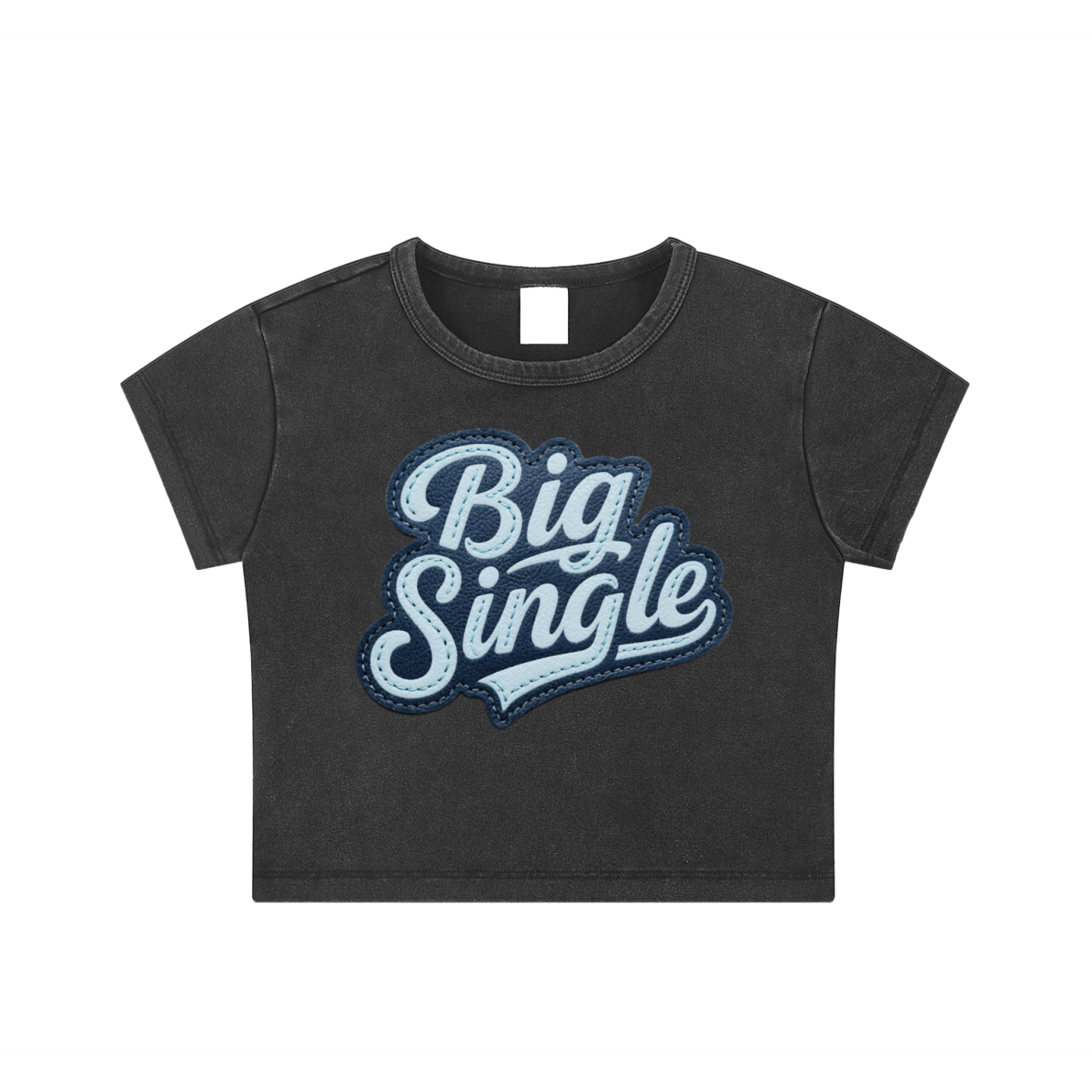 Snow Washed Crop Top